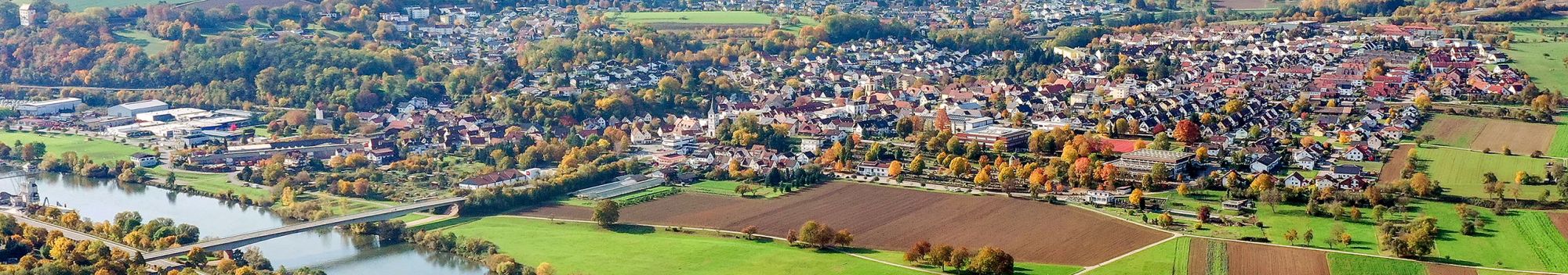 Dronenaufnahme Obrigheim